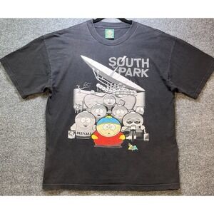VTG 1998 South Park Beefcake T-Shirt XL Logotel Cartman UFO Alien‎ Single Stitch
